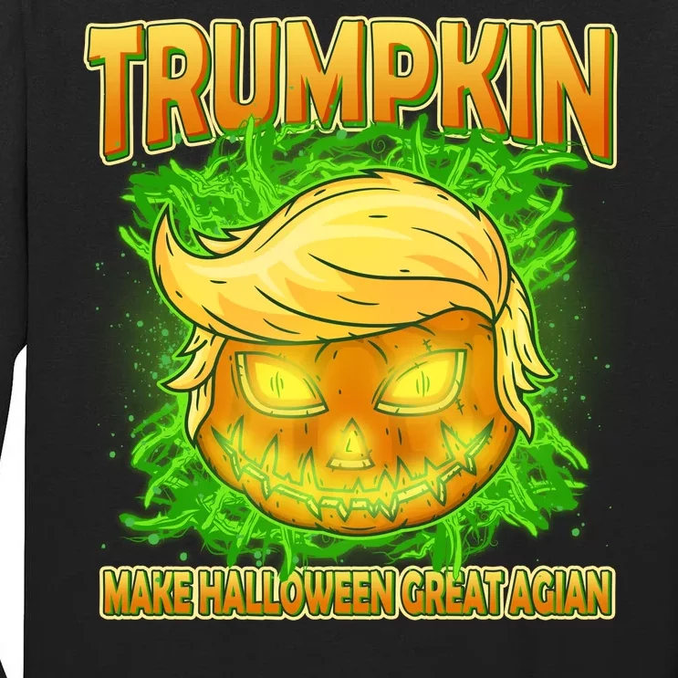 Make Halloween Great Again Trumpkin Tall Long Sleeve T-Shirt