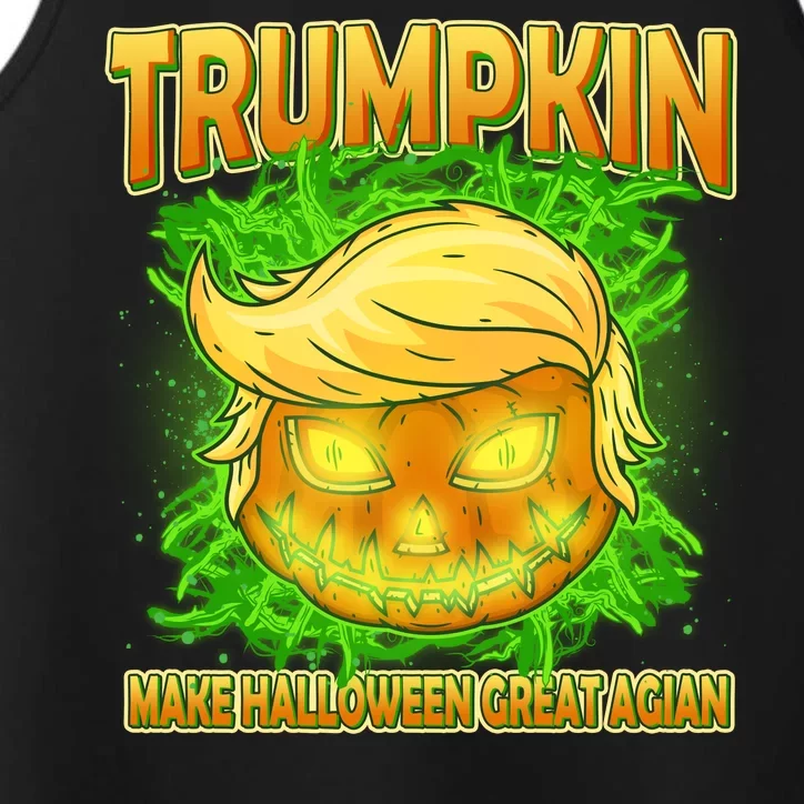 Make Halloween Great Again Trumpkin Performance Tank