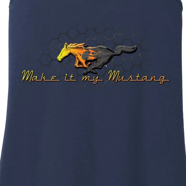 Make It My Mustang Ford Ladies Essential Tank