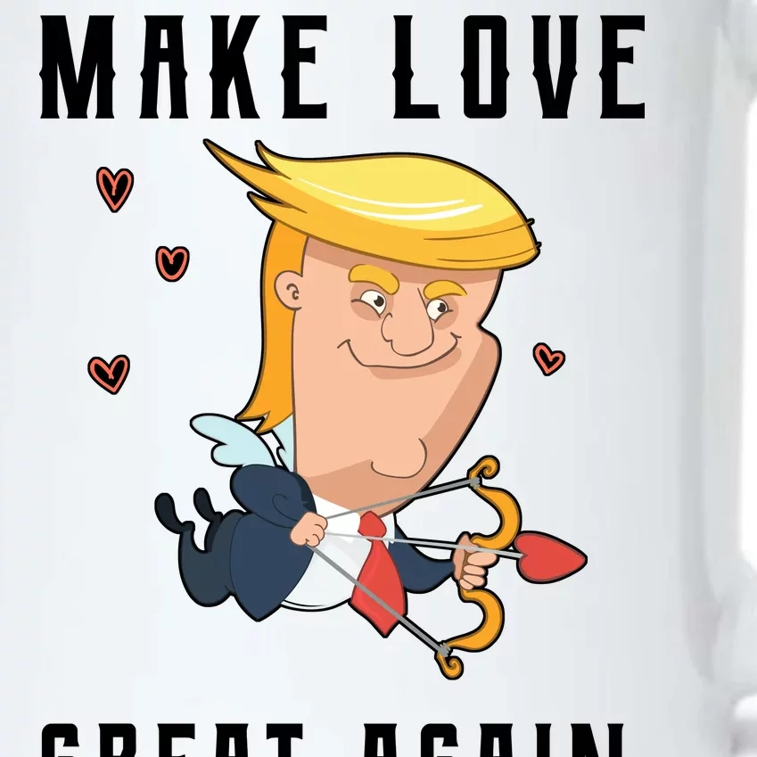 Make Love Great Again Black Color Changing Mug