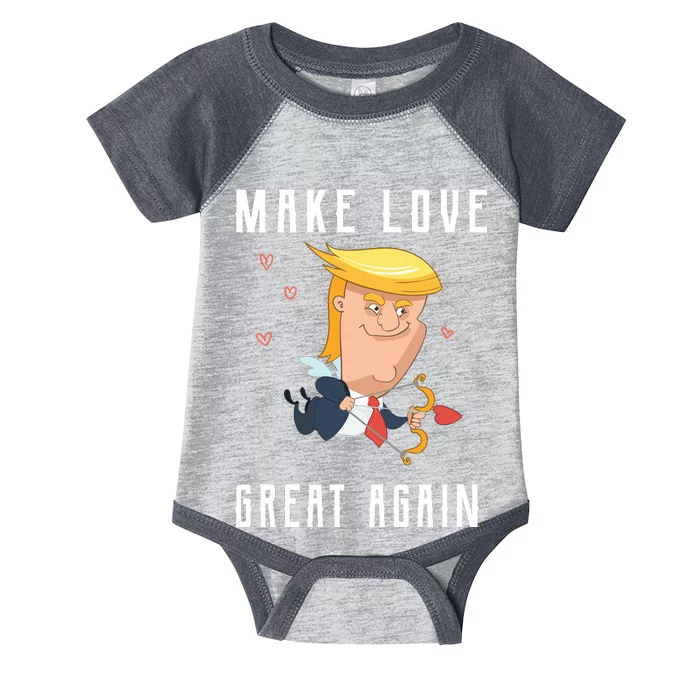 Make Love Great Again Infant Baby Jersey Bodysuit