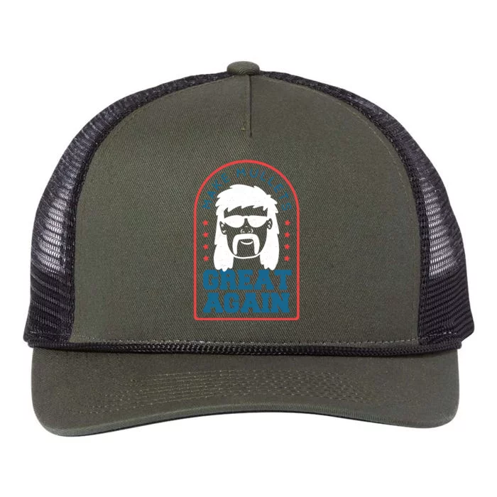 Make Mullets Great Again Retro Rope Trucker Hat Cap