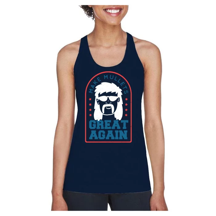 Make Mullets Great Again Women's Racerback Tank