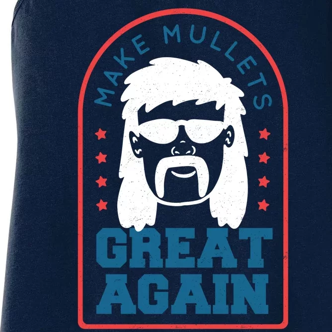 Make Mullets Great Again Women's Racerback Tank