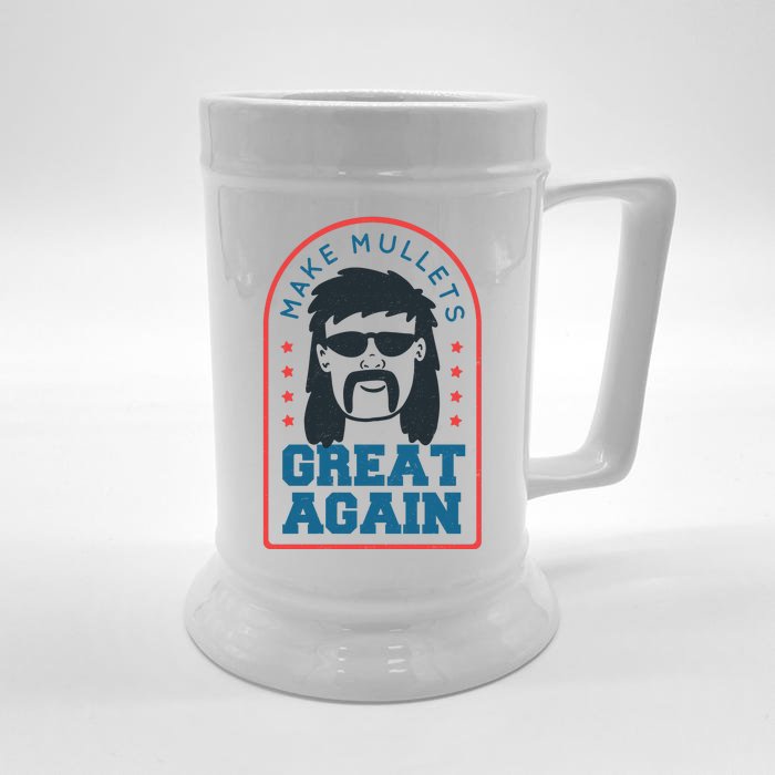 Make Mullets Great Again Front & Back Beer Stein