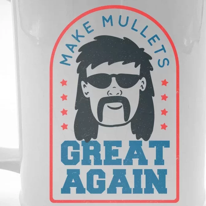 Make Mullets Great Again Front & Back Beer Stein