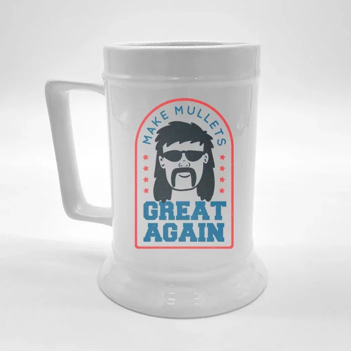 Make Mullets Great Again Front & Back Beer Stein