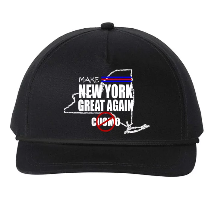 Make New York Great Again No More Cuomo Snapback Five-Panel Rope Hat