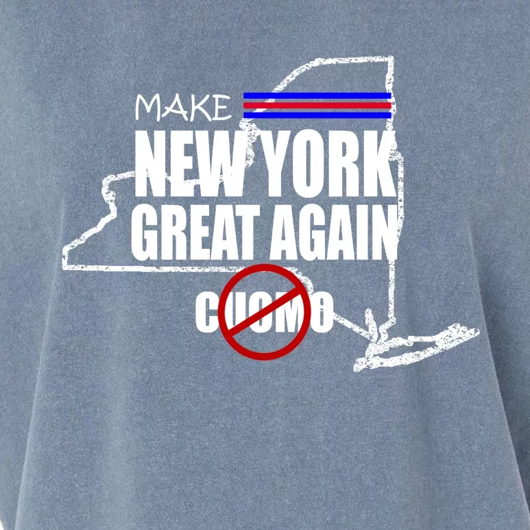 Make New York Great Again No More Cuomo Garment-Dyed Women's Muscle Tee