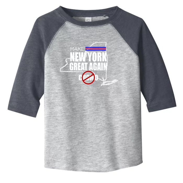 Make New York Great Again No More Cuomo Toddler Fine Jersey T-Shirt