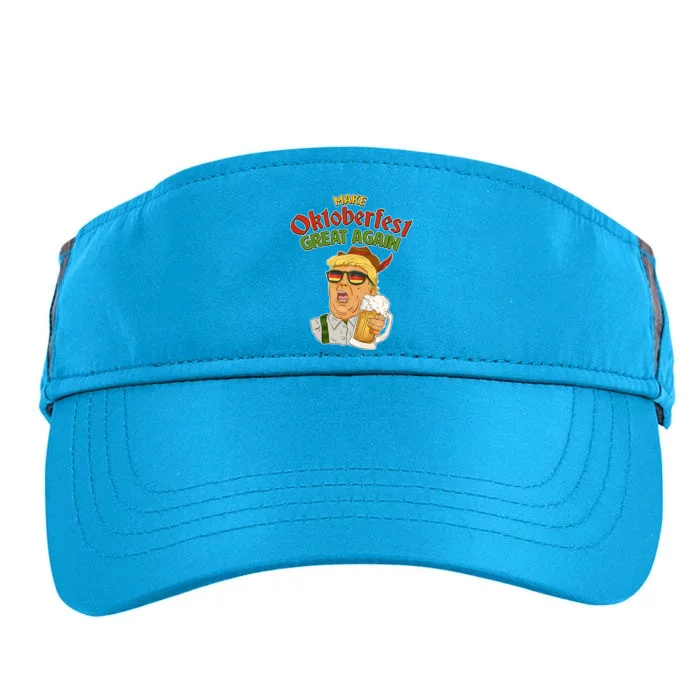 Make Oktoberfest Great Again Adult Drive Performance Visor