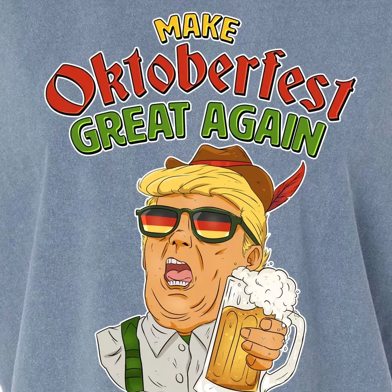 Make Oktoberfest Great Again Garment-Dyed Women's Muscle Tee