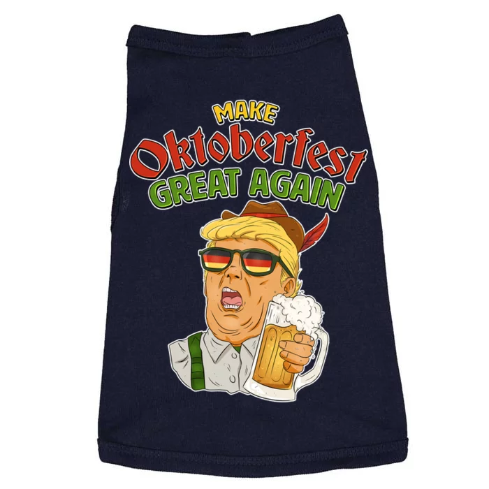 Make Oktoberfest Great Again Doggie Tank