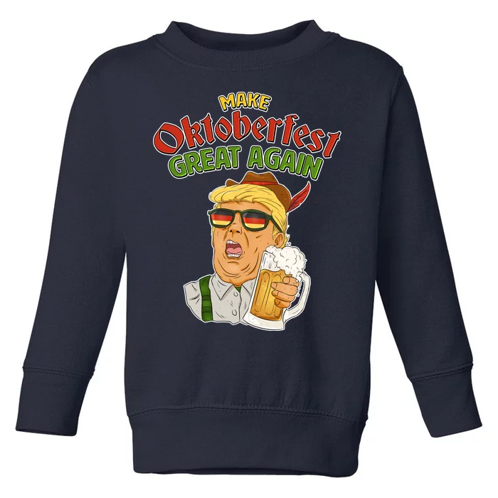 Make Oktoberfest Great Again Toddler Sweatshirt