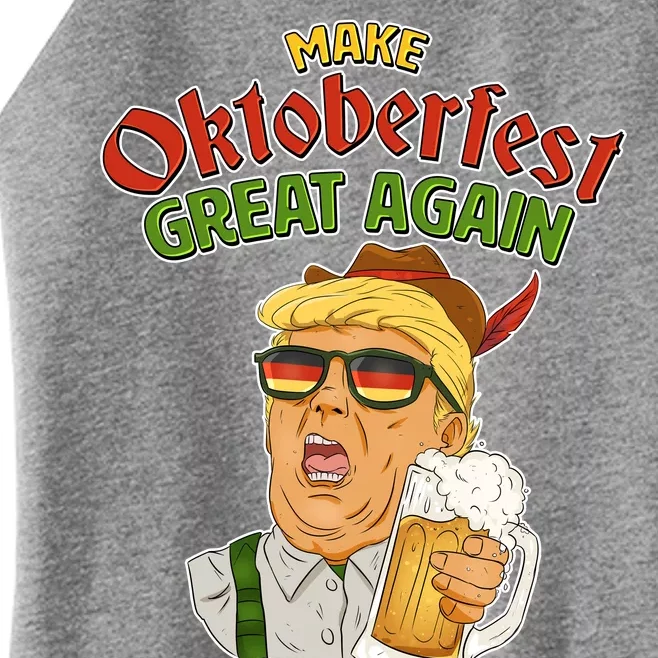 Make Oktoberfest Great Again Women’s Perfect Tri Rocker Tank