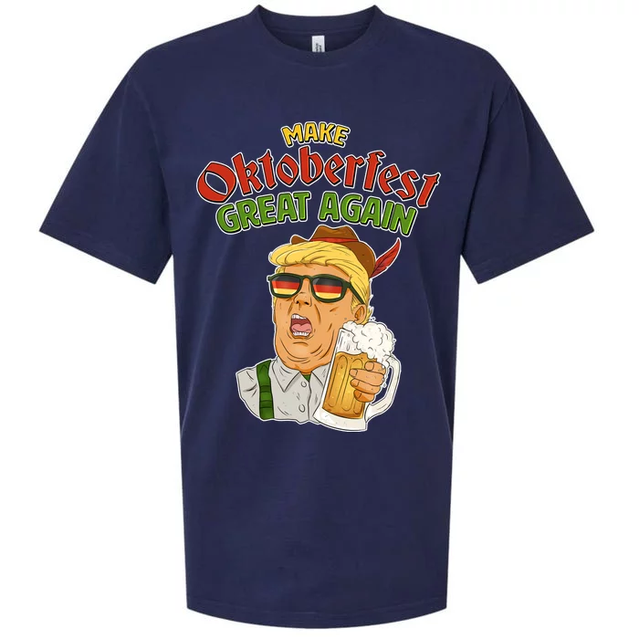 Make Oktoberfest Great Again Sueded Cloud Jersey T-Shirt