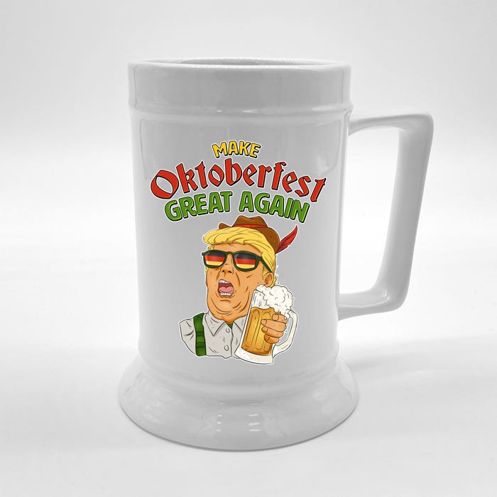 Make Oktoberfest Great Again Front & Back Beer Stein