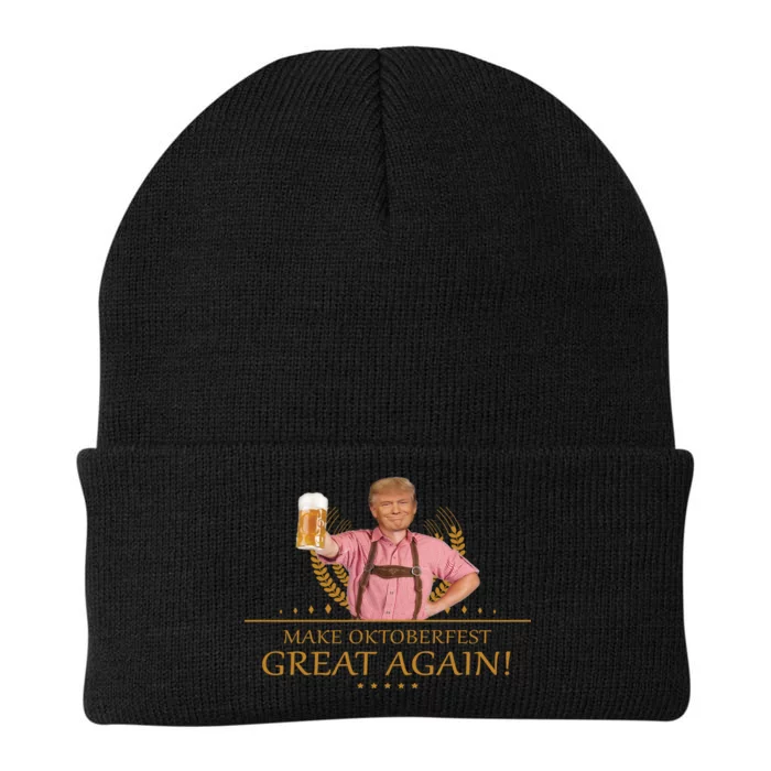 Make Oktoberfest Great Again Donald Trump Knit Cap Winter Beanie