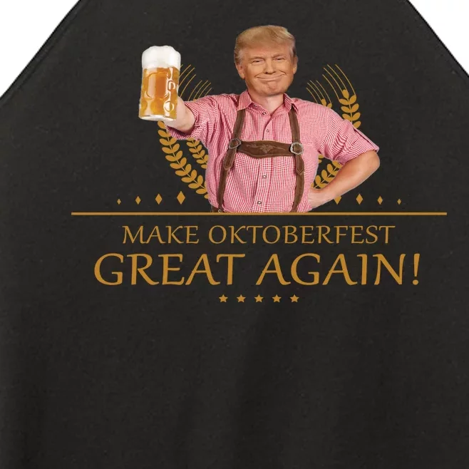 Make Oktoberfest Great Again Donald Trump Women’s Perfect Tri Rocker Tank