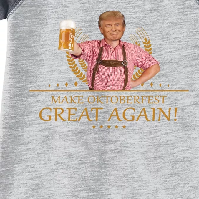 Make Oktoberfest Great Again Donald Trump Infant Baby Jersey Bodysuit