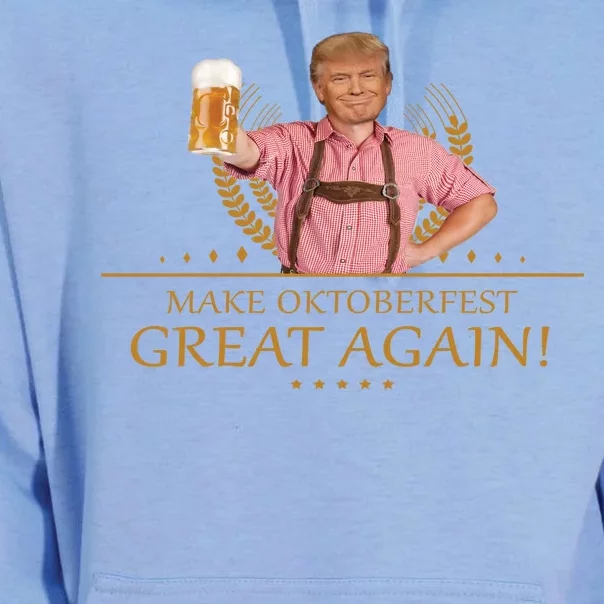 Make Oktoberfest Great Again Donald Trump Unisex Surf Hoodie