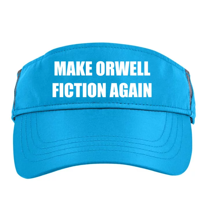 Make Orwell Fiction Again Adult Drive Performance Visor