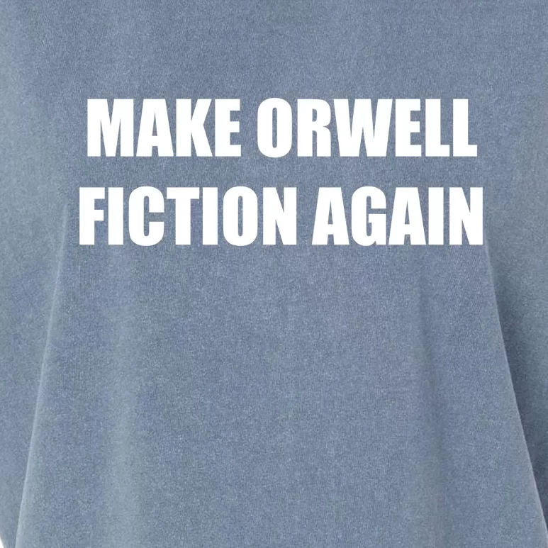 Make Orwell Fiction Again Garment-Dyed Women's Muscle Tee