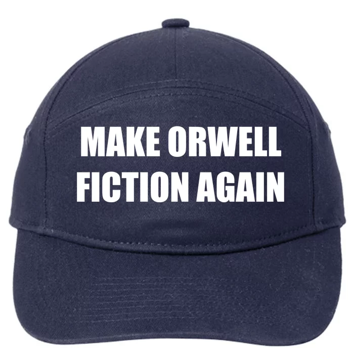 Make Orwell Fiction Again 7-Panel Snapback Hat