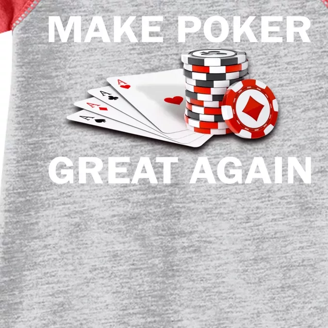 Make Poker Great Again Infant Baby Jersey Bodysuit