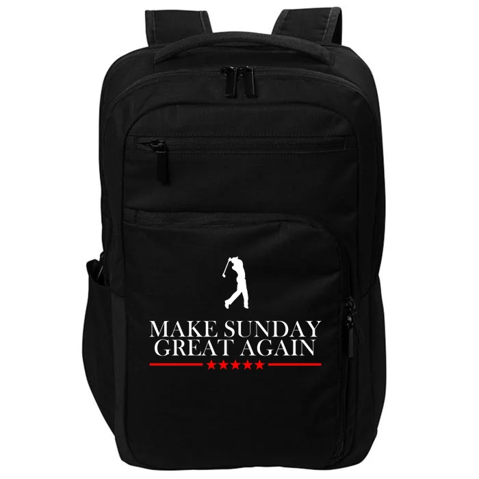 Make Sunday Great Again Golfing Impact Tech Backpack