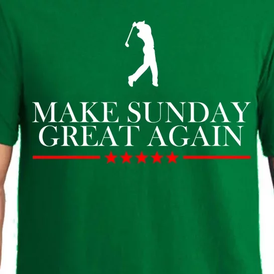 Make Sunday Great Again Golfing Pajama Set