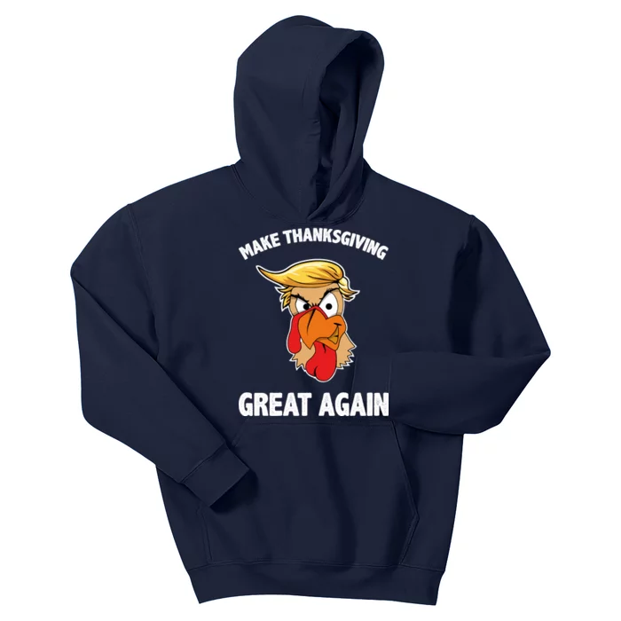 Make Thanksgiving Great Again Donald Trump Kids Hoodie