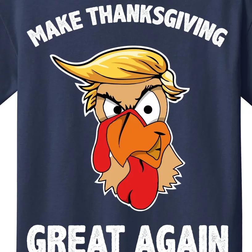 Make Thanksgiving Great Again Donald Trump Kids T-Shirt