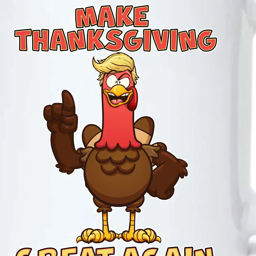 Make Thanksgiving Great Again Trump Turkey Black Color Changing Mug