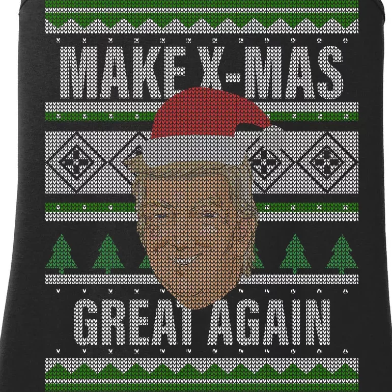 Make X-Mas Great Again Ugly Christmas Ladies Essential Tank