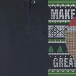 Make X-Mas Great Again Ugly Christmas Softstyle Adult Sport Polo