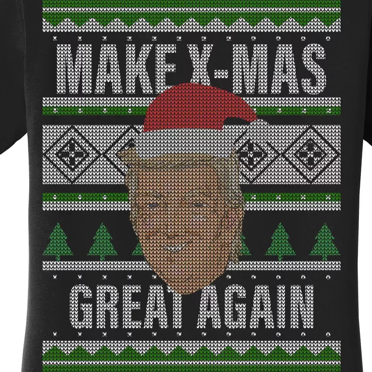 Make X-Mas Great Again Ugly Christmas Women's T-Shirt