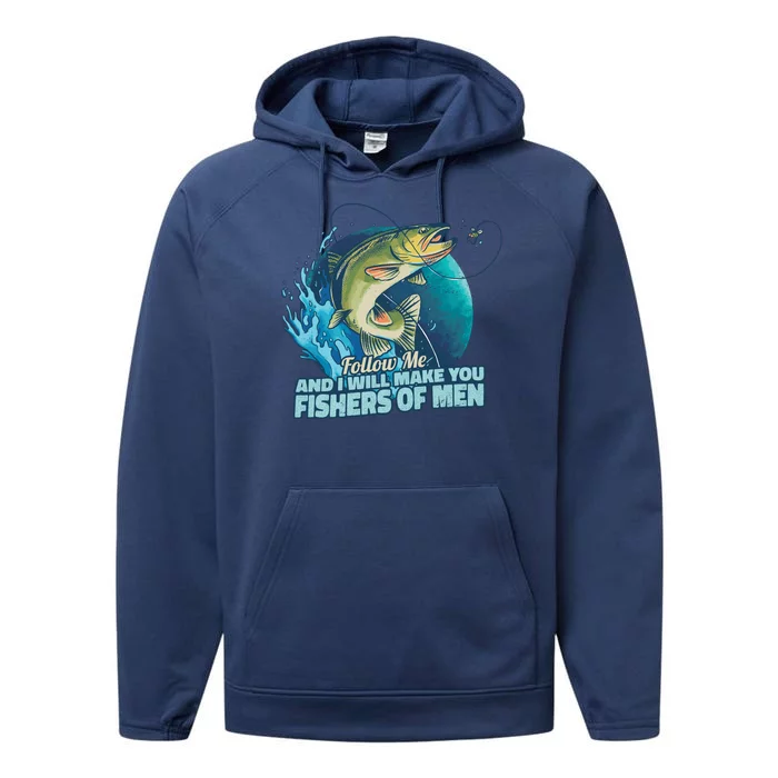 Make You Fishers Of Men Performance Fleece Hoodie