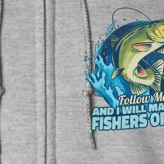 Make You Fishers Of Men Full Zip Hoodie