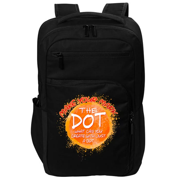 Make Your Mark The Dot Splatter Impact Tech Backpack