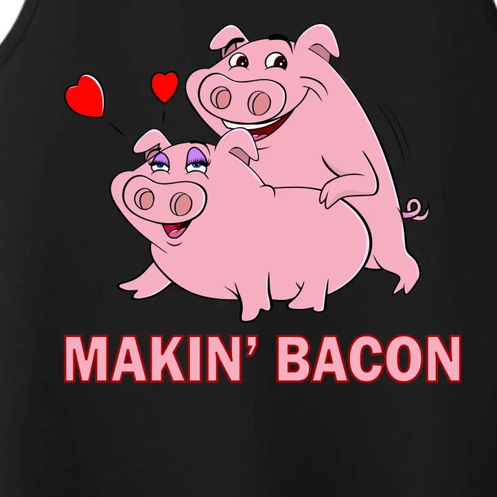 Makin' Bacon Pigs In Love Performance Tank