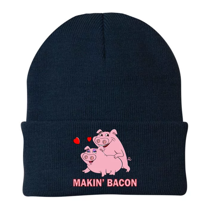 Makin' Bacon Pigs In Love Knit Cap Winter Beanie