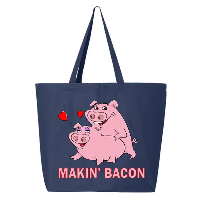 Makin' Bacon Pigs In Love 25L Jumbo Tote