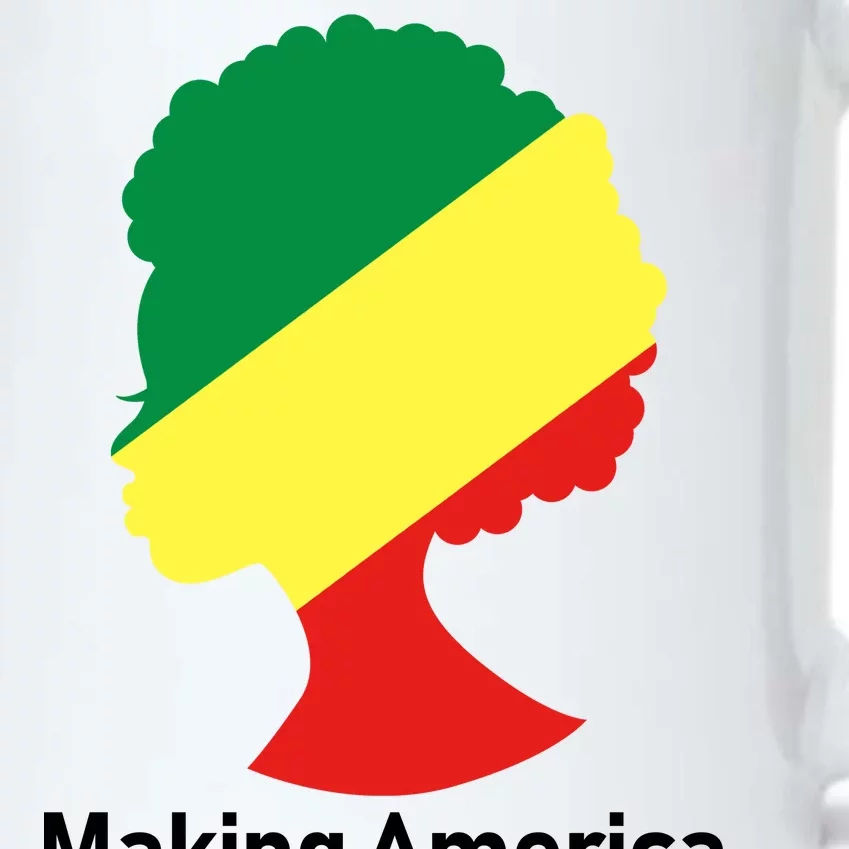 Making America Great Since 1619 Black Color Changing Mug