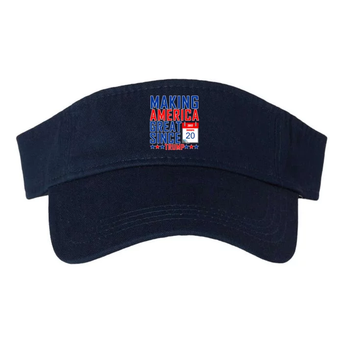 Making America Great Since 2017 Trump Inauguration Day Valucap Bio-Washed Visor