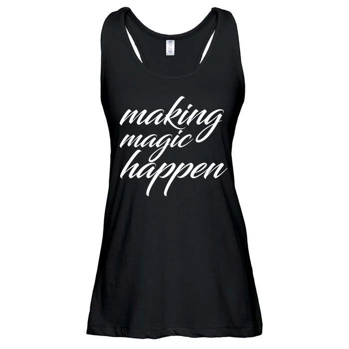 Making Magic Happen Ladies Essential Flowy Tank