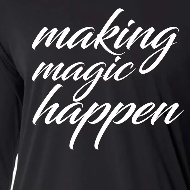 Making Magic Happen Cooling Performance Long Sleeve Crew