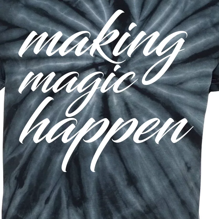 Making Magic Happen Kids Tie-Dye T-Shirt