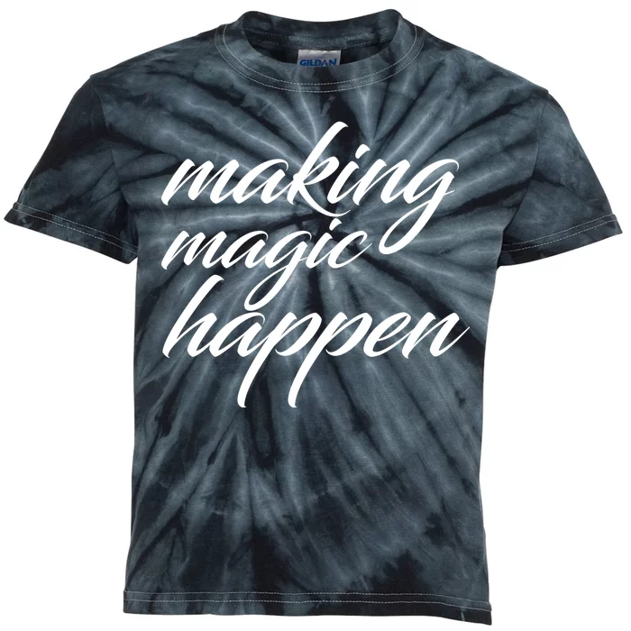 Making Magic Happen Kids Tie-Dye T-Shirt