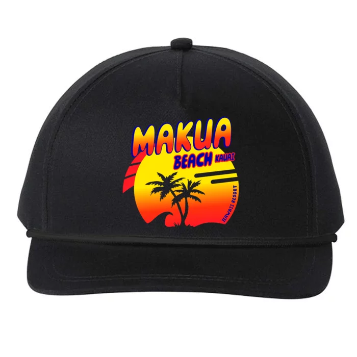 Makua Beach Snapback Five-Panel Rope Hat